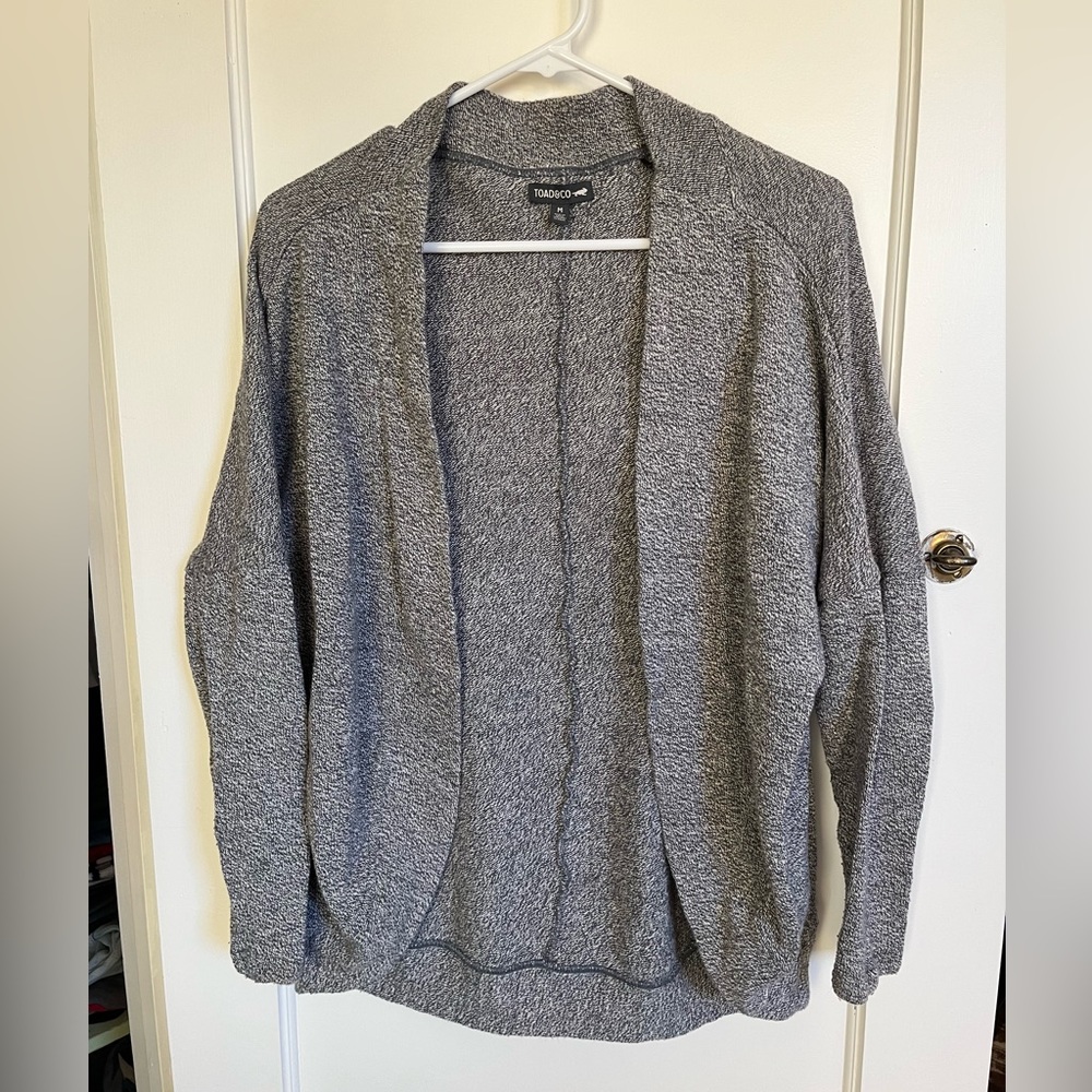 Toad&Co Gray Women's Cardigan Sweater